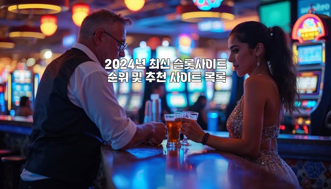 2024년 최신 슬롯사이트 순위 및 추천 사이트 목록